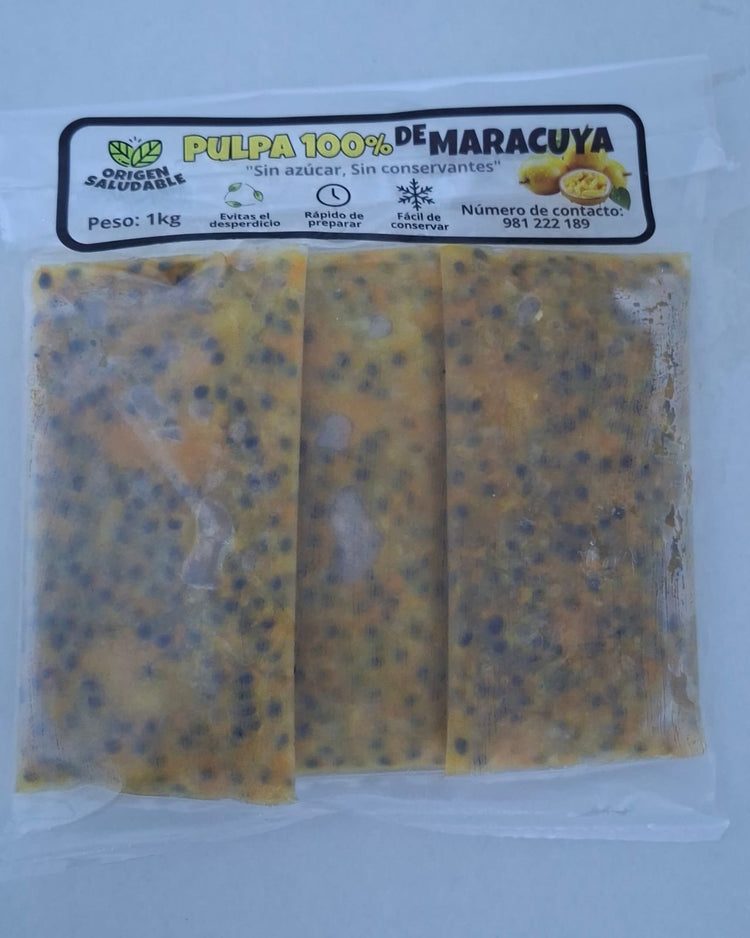 Pulpa de maracuyá